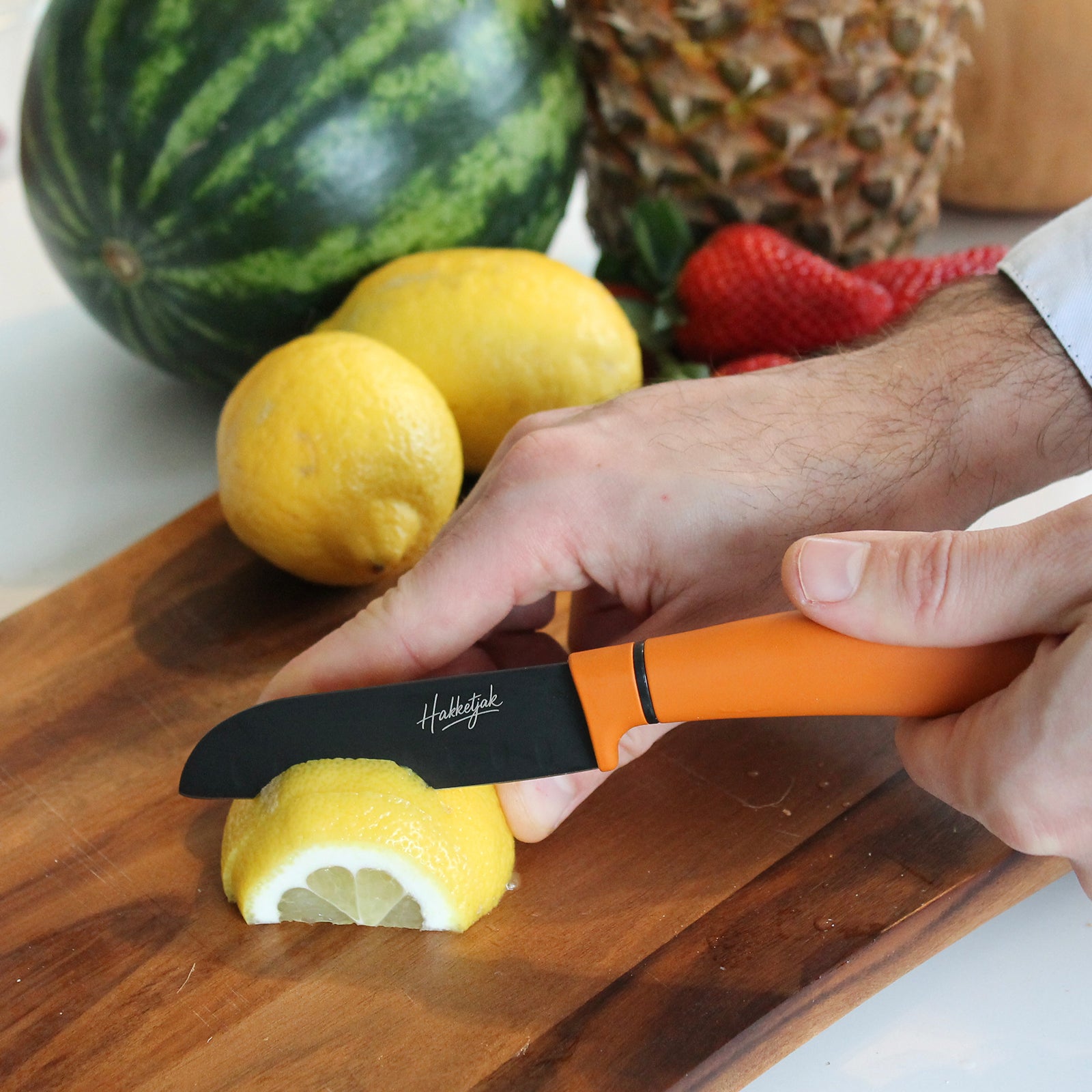 Oranje set (6 messen)