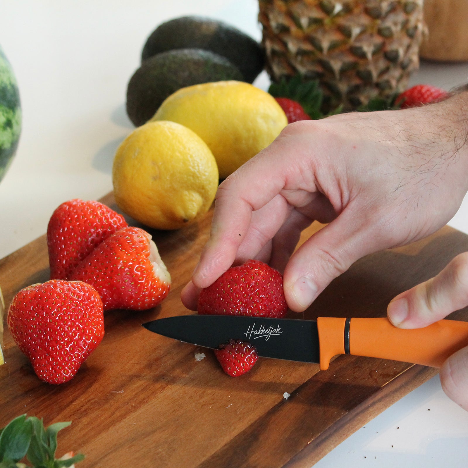 Oranje set (6 messen)