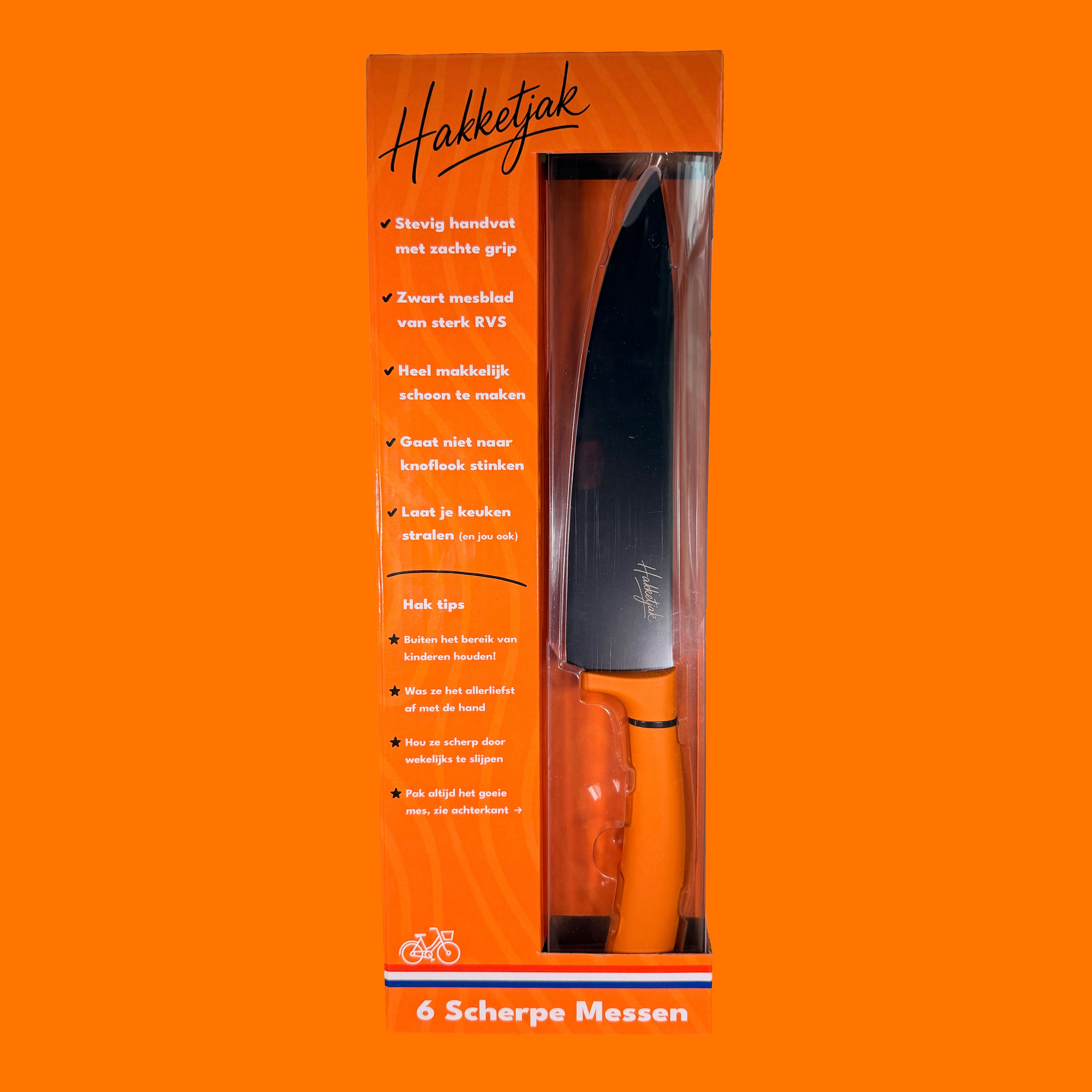 Orange set (6 knives)