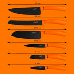 Orange set (6 knives)
